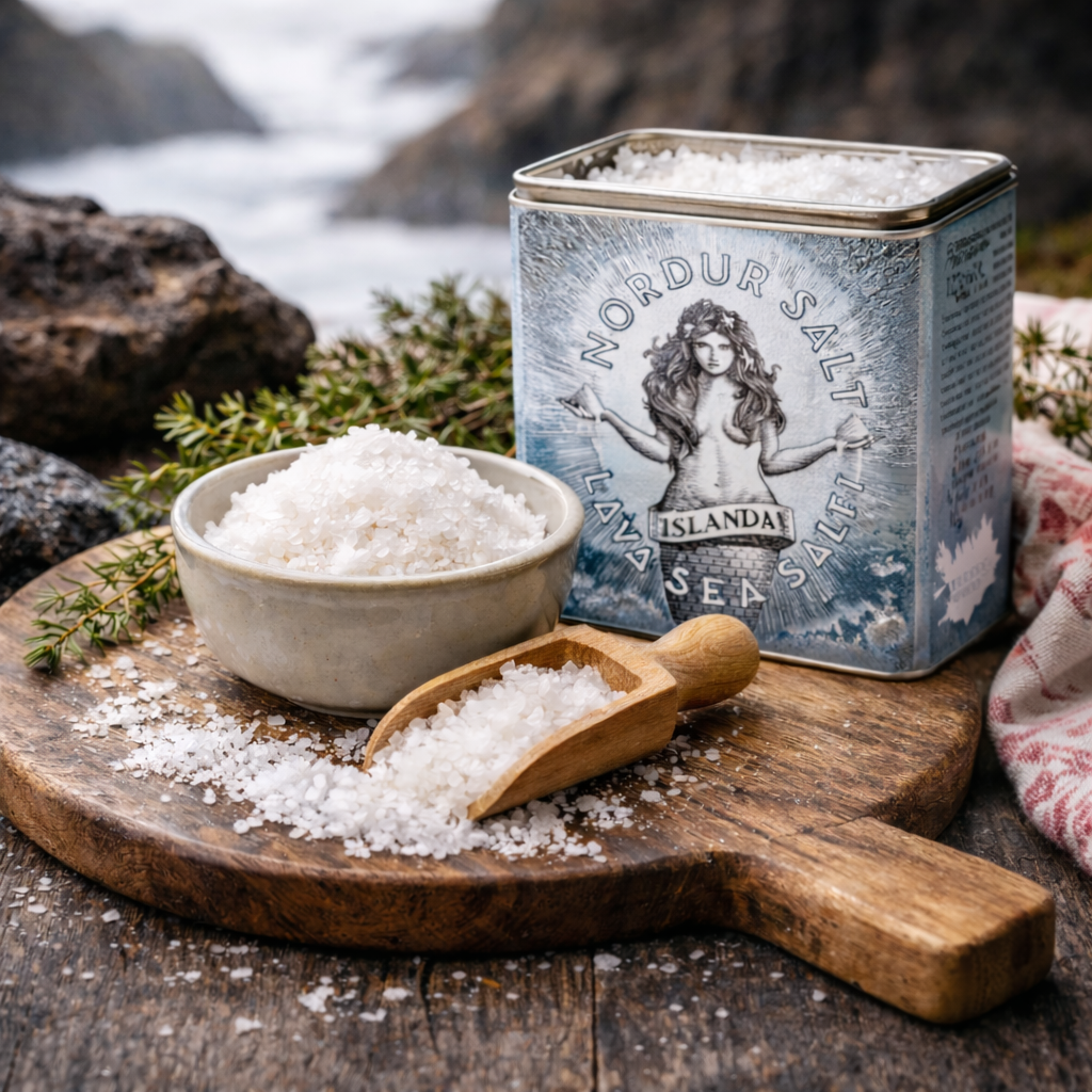Nordur Salt – islandská vločková sůl v plechovce